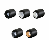 Spot LED encastré COB à intensité variable, style nordique, cylindrique, pour couloir, salon, plafond