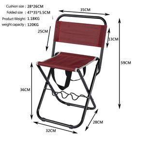<strong>Foldable</strong> <strong>Fishing</strong> <strong>Chair</strong> Heavy Duty Outdoor <strong>Portable</strong> Folding Camping <strong>Fishing</strong> <strong>Chair</strong> With Rod Holder