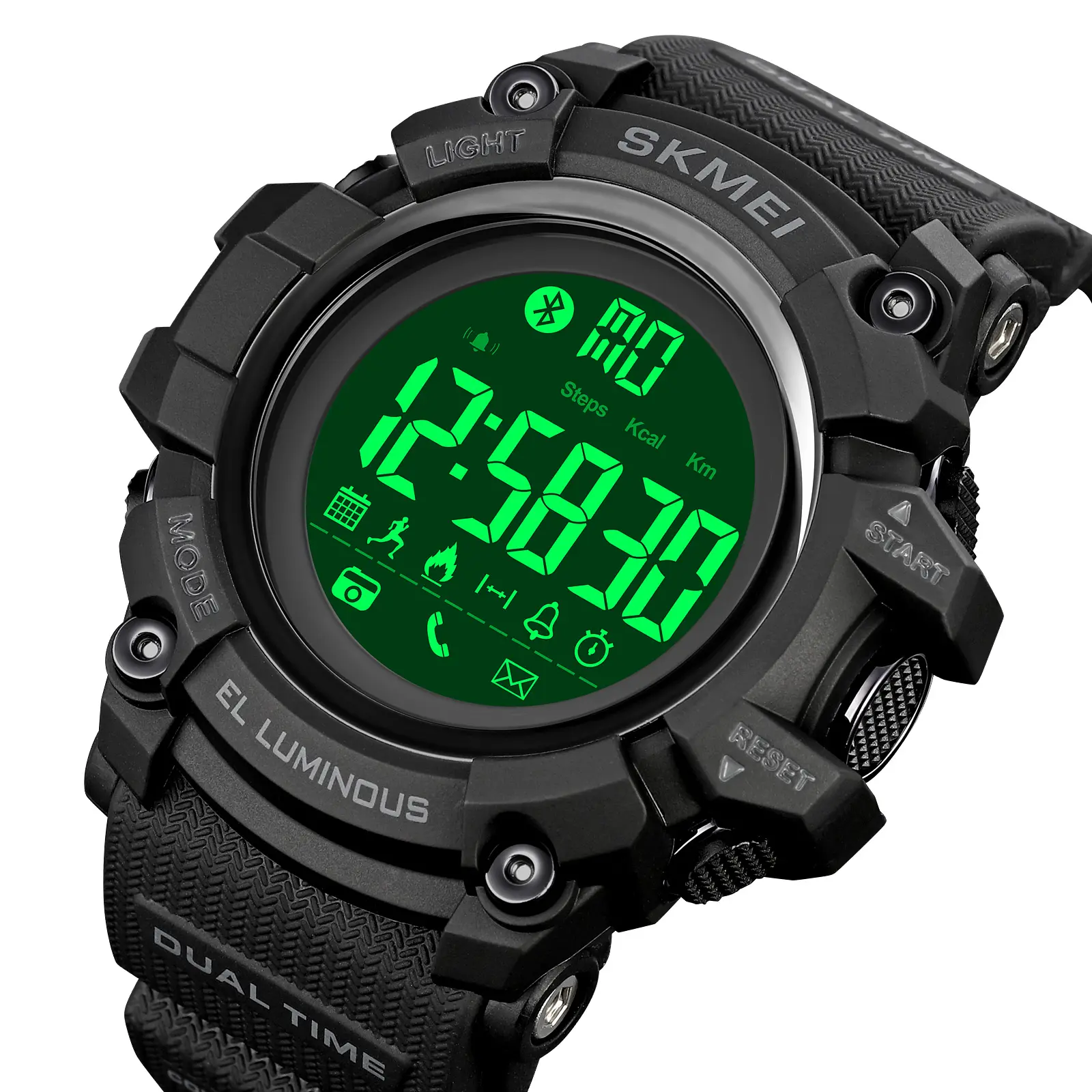 reloj skmei 2053 New mobile connected digital watch Men's waterproof multi-function Fitness Clock Sports smart watch