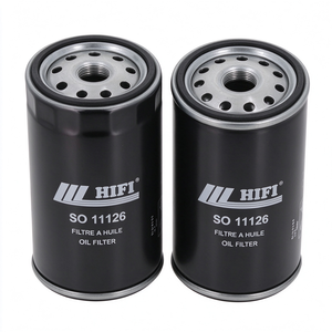 Filtro de Aceite HIFI SO11126, Filtro de Sistema de Lubricación de Motor Enroscable, Diseño Cilíndrico Negro - Product Image 3