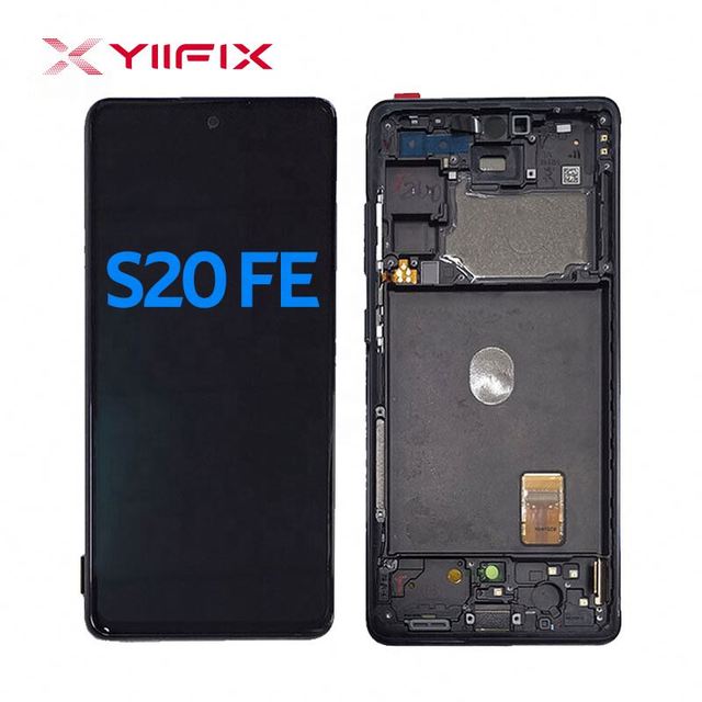 Mobile Phone LCD Touch Screen Display for for S20 FE 5G OLED Original with 1 Year Warranty