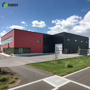 อาคารซูเปอร์มาร์เก็ตเหล็กสำเร็จรูป ฉนวนกันความร้อน กันน้ำ ป้องกันการกัดกร่อน โครงสร้างแข็งแรง ทนทาน - Product Image 1