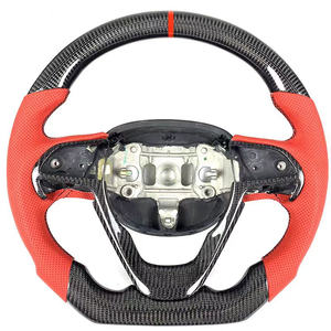 <span class=keywords><strong>Volant</strong></span> de direction en fibre de carbone de haute qualité personnalisé, accessoires de voiture modifiés pour <span class=keywords><strong>Jeep</strong></span> Grand <span class=keywords><strong>Cherokee</strong></span>, <span class=keywords><strong>volant</strong></span> en cuir - Product Image 4