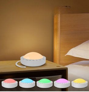 Machine à sons apaisants pour le sommeil, 16 sons HiFi, sons de la nature, berceuses, fonction mémoire et minuterie réglable - Product Image 1