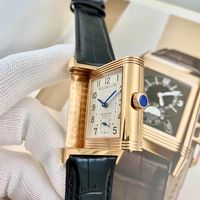 Montre mécanique de luxe 2026 avec boîtier à clapet, aiguilles en acier bleu, petit cadran des secondes, pour homme, style business et hip-hop