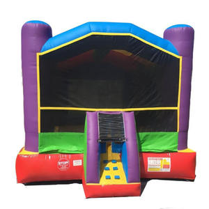 Nouveauté : château gonflable pour enfants, multicolores, violet, pour garçons et filles, en PVC, 13 pieds, pour <span class=keywords><strong>location</strong></span> de fête - Product Image 1