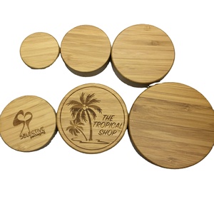 Bán buôn nóng bán thân thiện với môi nắp tre bên trong nắp nhựa 28/400,38/400,56/400,58/400,68/400,83/400,89/400 nắp tre - Product Image 1