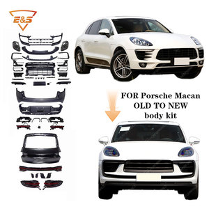 Nouveau kit de carrosserie de conception pour <span class=keywords><strong>Porsche</strong></span> <span class=keywords><strong>Macan</strong></span> ancien à nouveau kit de carrosserie en matériau PP avec phares de calandre de pare-chocs avant et arrière - Product Image 6