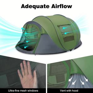 Tiendas de Campaña Instantáneas Plegables, Impermeables, Automáticas, para Acampar al Aire Libre, en la Playa o para Hacer Senderismo - Product Image 2
