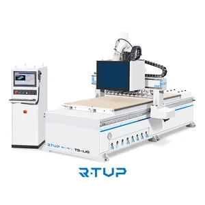 R-TUP 10 ACT Router CNC Mesin Ukir Kayu Alat Pengganti Otomatis 1325 ATC CNC Router