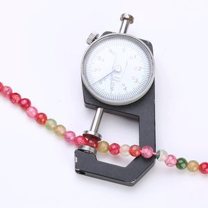 Pierres précieuses d'agate taillées en brillant, 1 carat, pierres naturelles, perles pour la fabrication de bijoux, hauteur des articles : 8 mm et 3 mm - Product Image 2