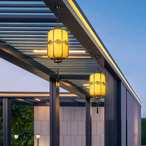 Nouvelle lanterne antique chinoise d'extérieur, cour, jardin, pavillon, couloir, maison, villa, portail - Product Image 3