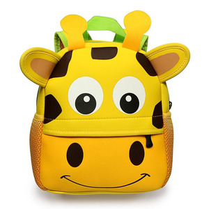 Girafe <span class=keywords><strong>petit</strong></span> enfant en bas âge <span class=keywords><strong>sac</strong></span> à dos bébé garçons filles <span class=keywords><strong>maternelle</strong></span> pré sacs d'école mignon néoprène dessin animé sacs à dos <span class=keywords><strong>petit</strong></span> écolier - Product Image 1
