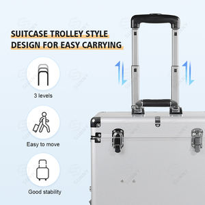 Hospital Portable Mobile Dental Unit <b>Suitcase</b> with <b>Accessories</b> Function Dental Turbine Unit With Air Compressor - Product Image 2