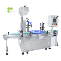 Machine de remplissage et de bouchage automatique rotative anti-explosion ZXSMART pour flacons compte-gouttes d'huile essentielle de 10 à 200 ml