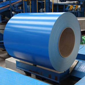 Bobina de Acero con Recubrimiento de <span class=keywords><strong>Color</strong></span> <span class=keywords><strong>PPGI</strong></span> de 0.12-0.2 mm, Teja Perfilada, Puerta Enrollable, Certificación ASTM, Doblado, Corte y Soldadura - Product Image 4