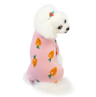 Pyjamas de luxe pour chien, vêtement d'hiver pour animaux de compagnie, accessoire Design, tendance, mignon, nouveauté