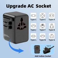 Adaptateur secteur universel Worldplug 35W pour voyages internationaux avec câble de charge