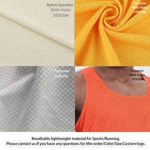 86% Nylon 14% spandex thể thao liền mạch nhanh khô nam Marathon tùy chỉnh in thoáng khí phòng tập thể dục đua SINGLET chạy Tank Top - Product Image 5