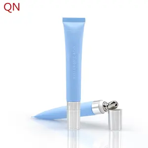 15ml 20ml özelleştirilmiş kozmetik mavi masaj boş yumuşak tüp alüminyum uygulama ile göz kremi için plastik saklama kutusu ambalaj