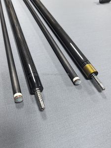 YINGDIKE Carbon Fiber 2-Piece Snooker <b>Cue</b> 11.8mm/12.5mm Low Deflection Professional <b>Pool</b> <b>Cue</b> with Brass Joint - Product Image 3