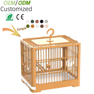 High Quality Custom <strong>Bird</strong> <strong>Cages</strong> ABS Durable Pet Housesparrot <strong>Cages</strong> OEM ODM With Feeder Toys - Product Image 1