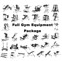 Máquina Multifuncional de Gimnasio de Alta Calidad Comercial para Ejercicios de Doble Función: PULL DOWN/Remo Bajo
