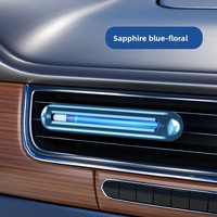 Accessoires de voiture : Diffuseur d'aromathérapie métallique pour grille d'aération, décoratif, compact, élégant, éliminateur d'odeurs, désodorisant pour habitacle