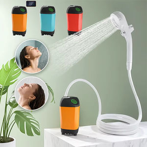 Wholesale Outdoor <b>Camping</b> <b>Shower</b> IPX7 Waterproof with Digital Display <b>Portable</b> Pump for Hiking Travel Beach Pet Watering - Product Image 1