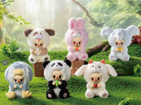 Authentique pour la série REBEL ANIMAL, boîte surprise en peluche |   Pendentif de collection de 12 cm, poupée animal mignon, décoration de porte-clés