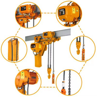 Palans électriques à chaîne à charge fixe sur mesure 1T 2T 3T 5T pour levage en atelier industriel