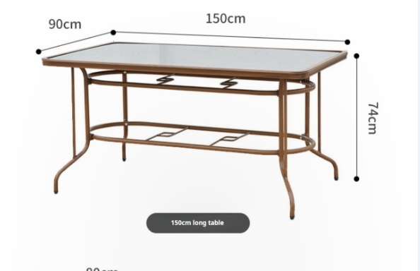 Table rectangulaire 150cm