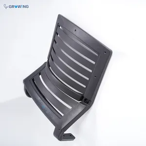 12 ans d'expérience fabricant chaise de bureau en maille noire chaise ergonomique cadre de chaise à échelle humaine
