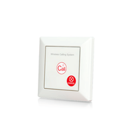 Bouton d'alarme d'urgence SOS étanche SYT500-1 pour toilettes, idéal pour maisons de retraite, hôpitaux et restaurants, DC12V, portée 500m