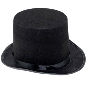 Sombrero Mágico Infantil Negro Hecho a Mano, 100% Algodón/Poliéster, con Logotipo Personalizado para Eventos, Suministro Directo de Fábrica - Product Image 3