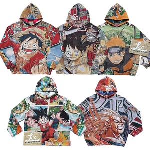 Custom Anime Tapestry <strong>Hoodie</strong> Woven Blanket Clothes Women Girl Oversized Vintage Hoodies - Product Image 4