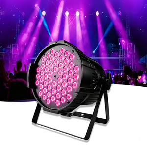 Oferta Especial: Luz LED Par <span class=keywords><strong>de</strong></span> 54x3W RGB 3 en 1 con Control <span class=keywords><strong>de</strong></span> Sonido DMX512, Luz <span class=keywords><strong>de</strong></span> Discoteca <span class=keywords><strong>para</strong></span> Club, Bar, KTV, Bodas, <span class=keywords><strong>DJ</strong></span> - Product Image 1