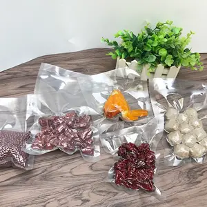 Food Vaccum Sealing Plastic Frozen Sea Food Meat Packaging Bags