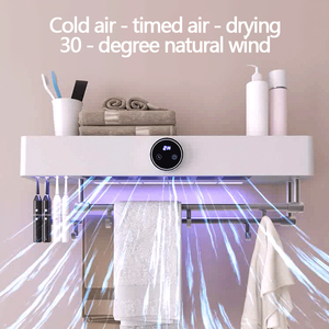 <span class=keywords><strong>Sèche</strong></span>-serviettes électrique <span class=keywords><strong>mural</strong></span> intelligent thermostatique numérique blanc pour salle de bain - Product Image 3