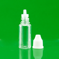 Bouteilles en plastique premium avec logo 5g/8g/10g, flacon compte-gouttes LDPE vide pour échantillons liquides, conteneur souple avec impression sérigraphique, colle incluse