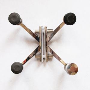 प्रीमियम फ्रेमलेस मकड़ी स्टेनलेस स्टील ग्लास दीवार सिस्टम स्पिडर ग्लास दीवार फेसडे बिल्डिंग ग्लास पर्दे दीवार सिस्टम - Product Image 5