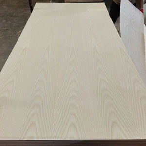 แผ่นไม้อัดไม้โอ๊คสีขาวแบบผ่าสี่ส่วนแยกเป็นเส้นตรงฟอร์มาลดีไฮด์ E2สองด้าน MDF - Product Image 1