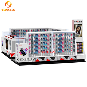 Kiosco <span class=keywords><strong>de</strong></span> Accesorios <span class=keywords><strong>para</strong></span> Teléfonos Personalizable y Ecológico <span class=keywords><strong>de</strong></span> MDF/Metal/Vidrio Templado con Iluminación LED - Acabado Brillante y Duradero <span class=keywords><strong>para</strong></span> Exhibición en Comercios - Product Image 4