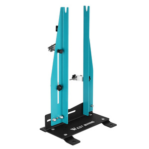 Support <span class=keywords><strong>de</strong></span> centrage <span class=keywords><strong>de</strong></span> roue <span class=keywords><strong>de</strong></span> vélo portable et léger avec installation à dégagement rapide, réglage multi-articulations en acier à haute teneur en carbone pour réparation - Product Image 5