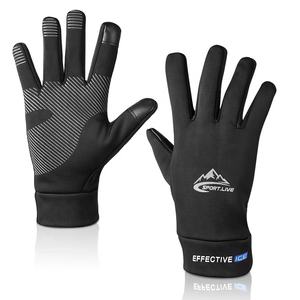 Guantes térmicos de invierno Pantalla táctil Mensajes de texto Guantes forrados de lana Guantes cálidos resistentes al agua a prueba de viento para conducir Ciclismo Correr - Product Image 1