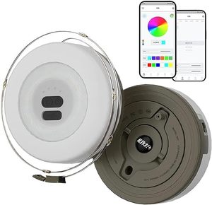 Guirnalda de Luces LED Recargables, Resistentes al Agua, para Exteriores, Camping, Decorativas, Larga Duración, Lámpara de Plástico ABS Blanco - Product Image 1