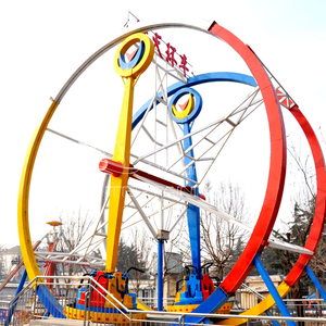 Luna Park Garden, jeux <span class=keywords><strong>de</strong></span> fête foraine à sensations fortes à 360 degrés, grande <span class=keywords><strong>roue</strong></span> à double anneau, extérieur - Product Image 4