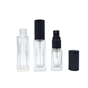 Luxury Rectangle 5ml 10ml 3ml 30ml Empty <strong>Perfume</strong> <strong>Atomiser</strong> <strong>Refill</strong> Screw Neck Glass Square <strong>Perfume</strong> Bottle - Product Image 6
