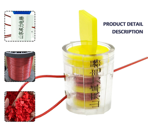 Sceau de compteur en <span class=keywords><strong>polycarbonate</strong></span> de haute qualité, sceau de sécurité en plastique transparent, sceau de compteur de type torsion pour les compteurs d'électricité et d'eau - Product Image 4