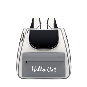 Hello Cat Pet <b>Backpack</b> Portable <b>Foldable</b> Carrier For Cats Dog Travel Bag Fashion Style - Product Image 4